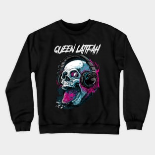 QUEEN LATIFAH RAPPER Crewneck Sweatshirt